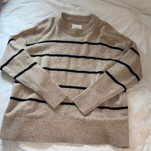 Aerie Stripped Sweater Top